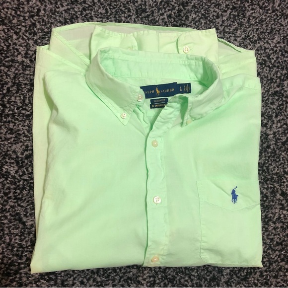 Ralph Lauren Men’s Buttoned Down Shirt size L/G. - Picture 7 of 7